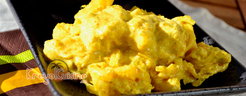 Recette de Fondue de poulet au lait de coco Recette de Fondue de poulet au lait de coco