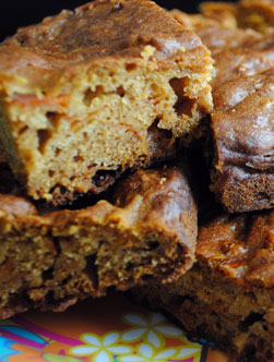 Pastel de Zanahoria y Batatas