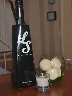 Coconut and LS Cream macarons